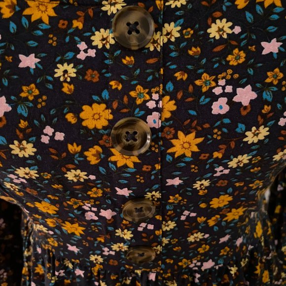 Floral Mini Mudd Dress Size Small - Picture 6 of 7